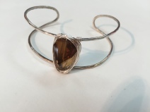Soldered and wore wrapped cuff