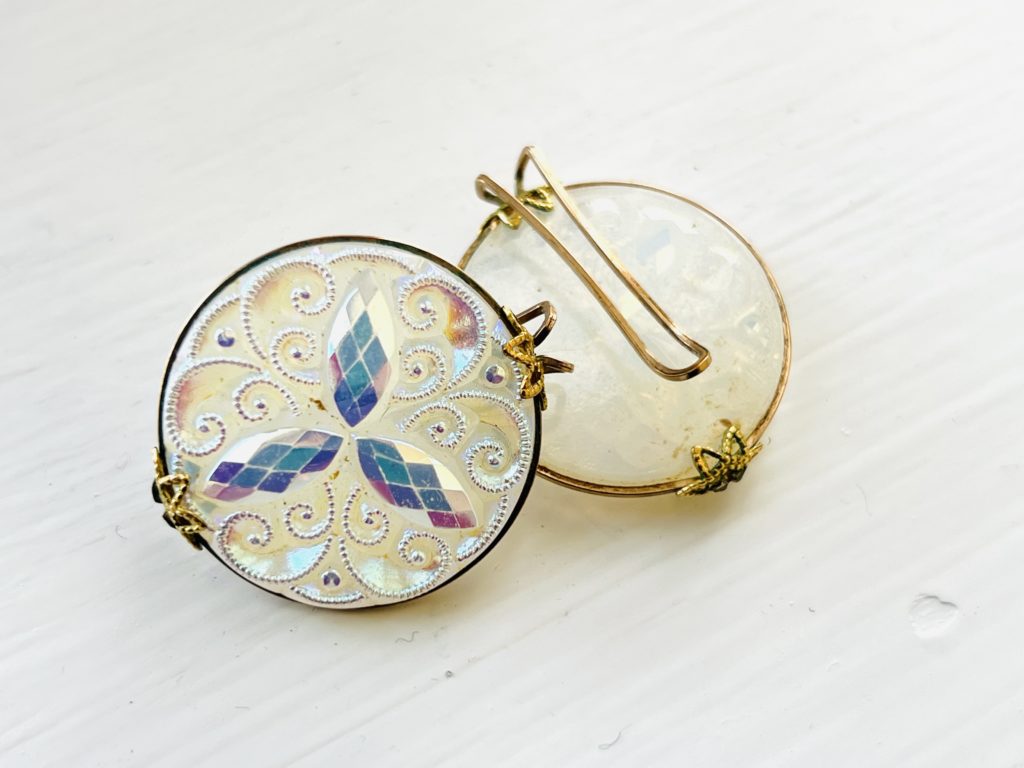 Beading Dreams Enhancer Pendant from a Button 6pm